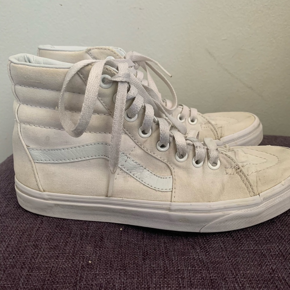 used white ski-hi vans